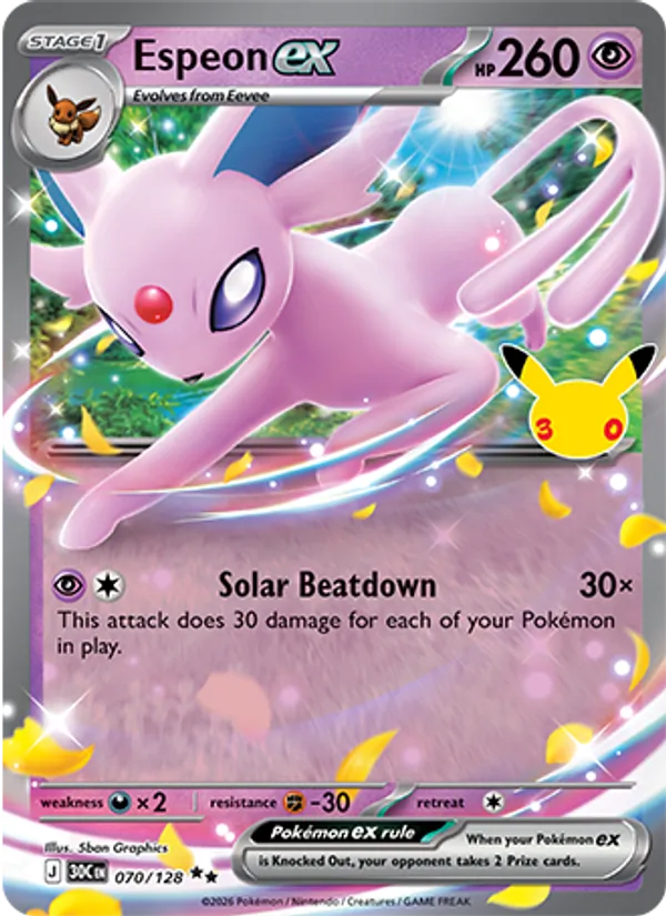 Espeon ex (30C 070)