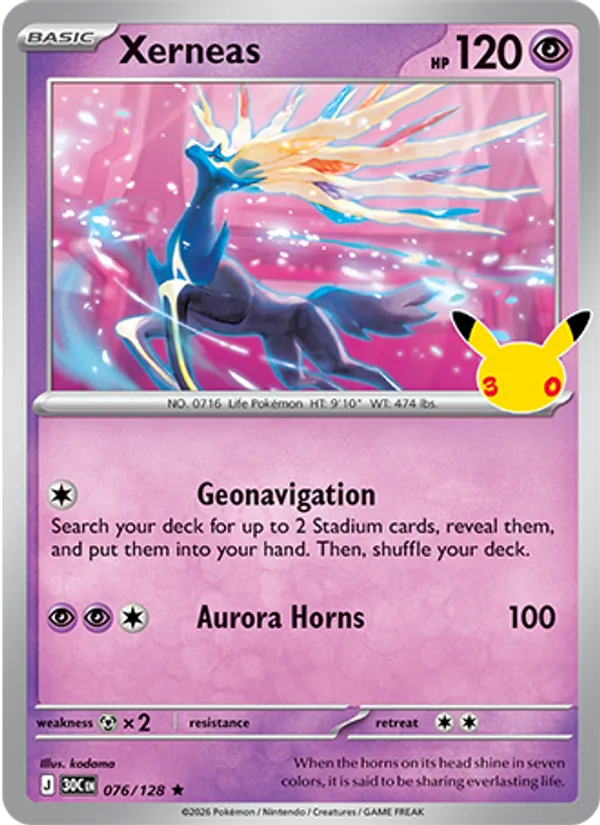 Xerneas (30C 076)