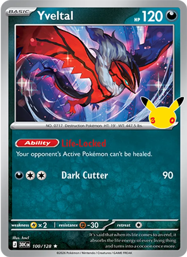 Yveltal (30C 100)
