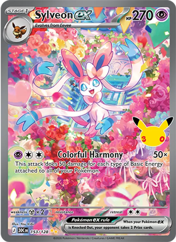 Sylveon ex (30C 153)