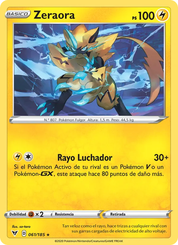 Zeraora (VIV 061)